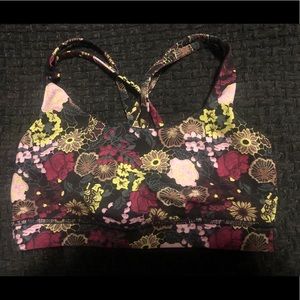 Lululemon Energy Sport Bra Like NEW Strappy Back